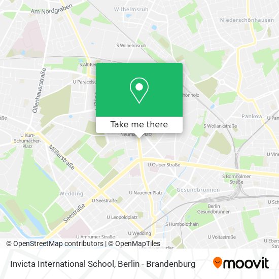 Invicta International School map