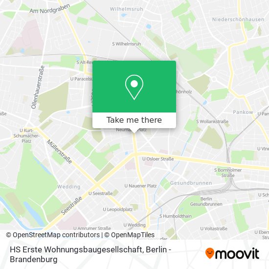 HS Erste Wohnungsbaugesellschaft map