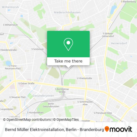 Карта Bernd Müller Elektroinstallation