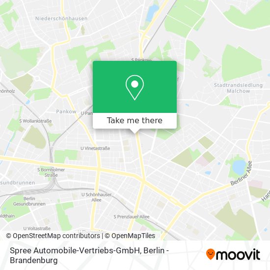 Spree Automobile-Vertriebs-GmbH map