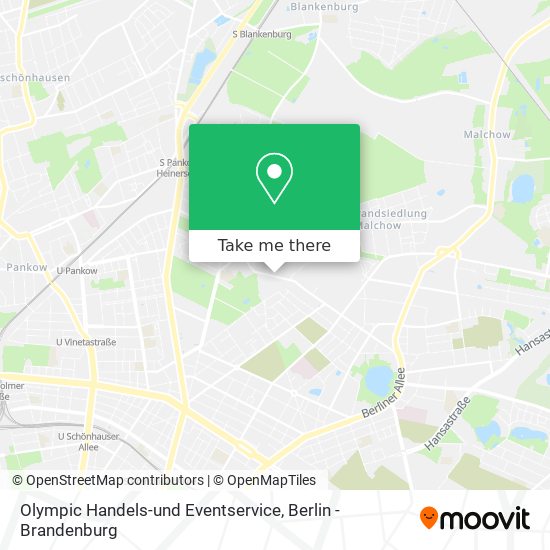 Карта Olympic Handels-und Eventservice
