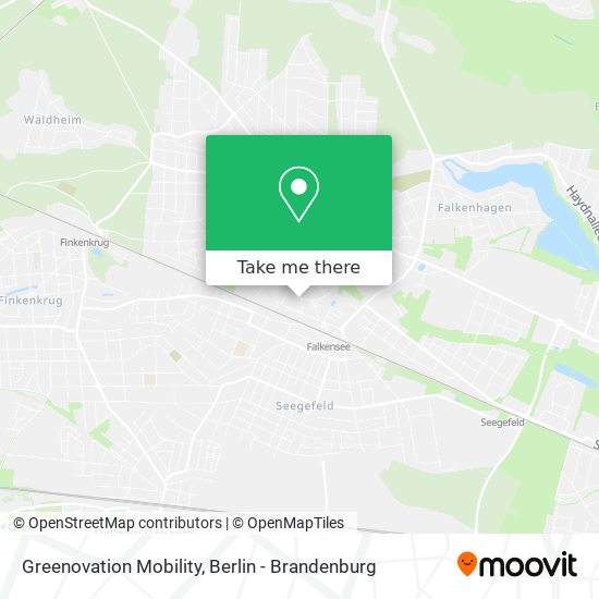 Greenovation Mobility map