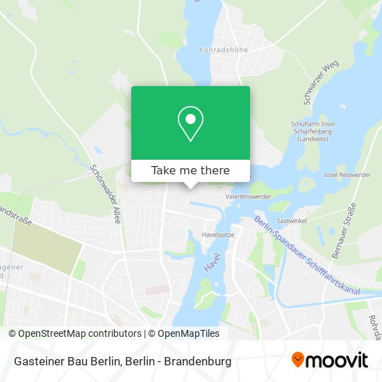Gasteiner Bau Berlin map