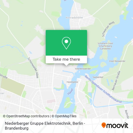 Niederberger Gruppe Elektrotechnik map