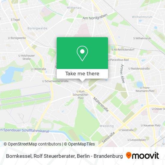 Bornkessel, Rolf Steuerberater map