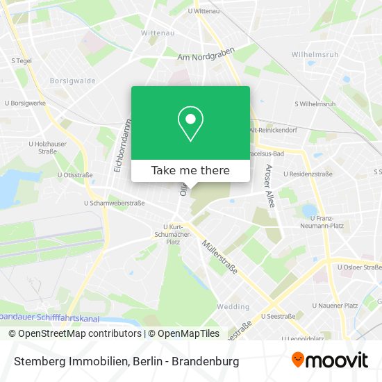 Stemberg Immobilien map