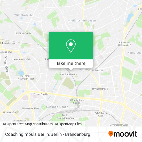 Coachingimpuls Berlin map