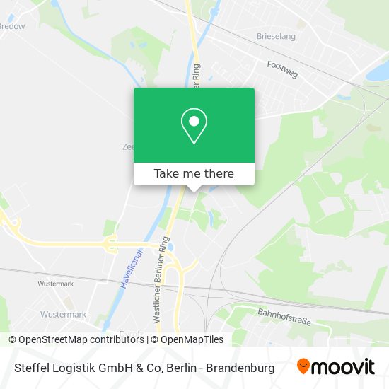 Карта Steffel Logistik GmbH & Co