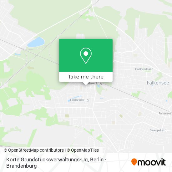 Korte Grundstücksverwaltungs-Ug map