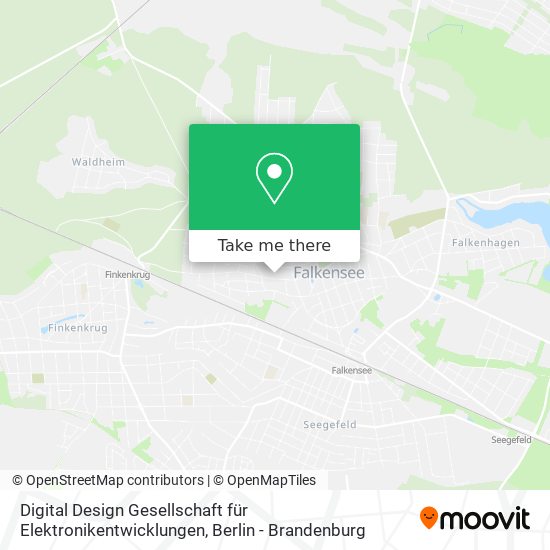 Digital Design Gesellschaft für Elektronikentwicklungen map