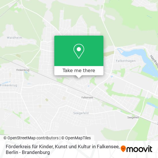 Förderkreis für Kinder, Kunst und Kultur in Falkensee map