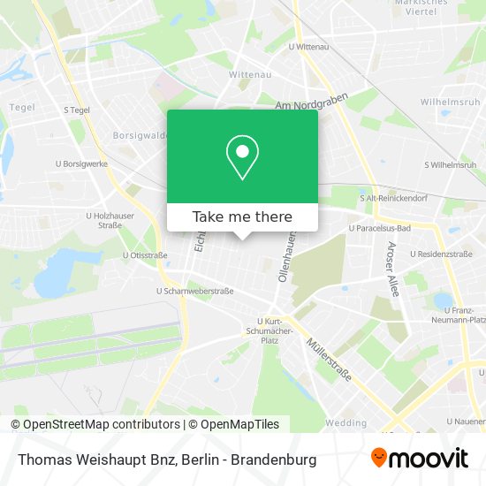 Карта Thomas Weishaupt Bnz
