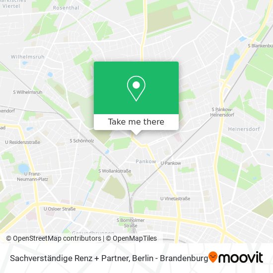 Sachverständige Renz + Partner map