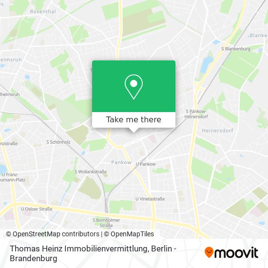 Карта Thomas Heinz Immobilienvermittlung