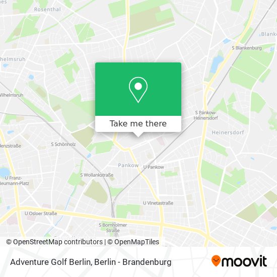 Adventure Golf Berlin map