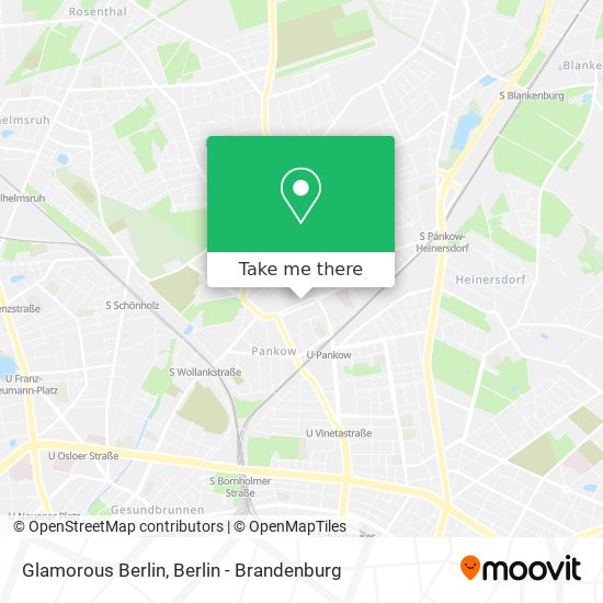 Glamorous Berlin map