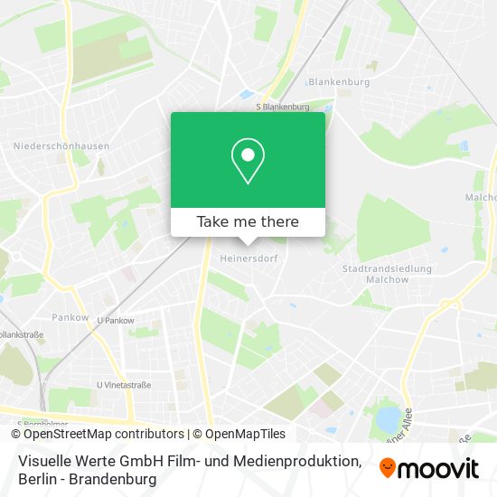 Visuelle Werte GmbH Film- und Medienproduktion map