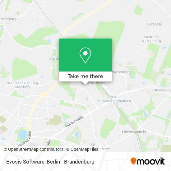 Evosis Software map