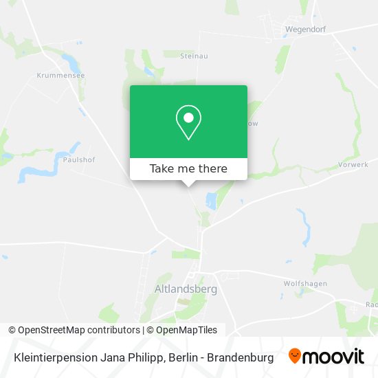 Карта Kleintierpension Jana Philipp