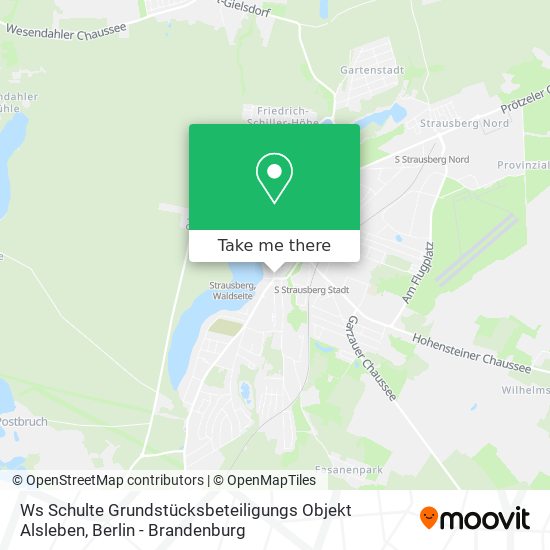 Ws Schulte Grundstücksbeteiligungs Objekt Alsleben map