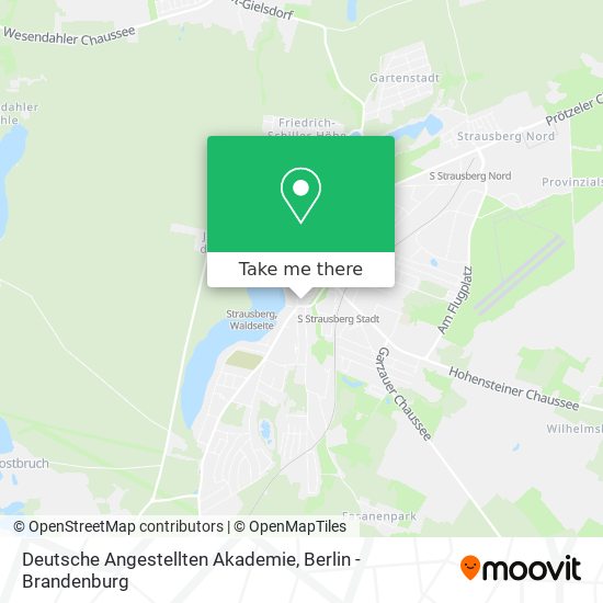 Deutsche Angestellten Akademie map