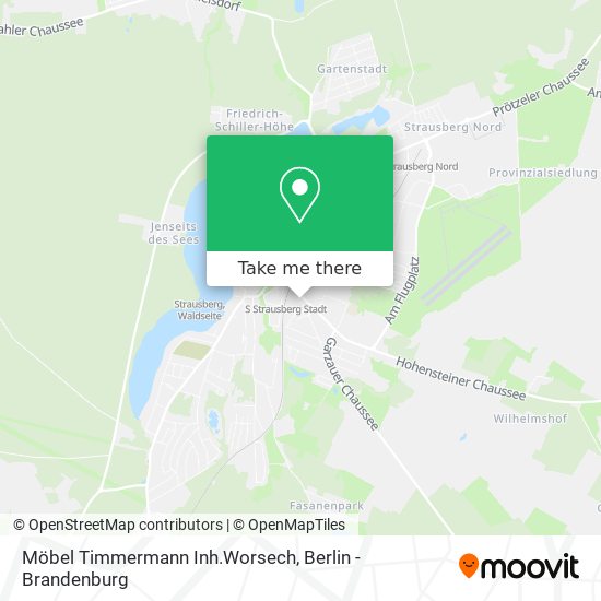 Möbel Timmermann Inh.Worsech map