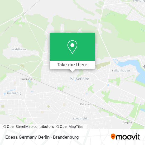 Edesa Germany map