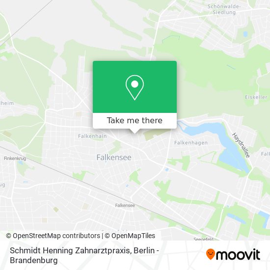 Карта Schmidt Henning Zahnarztpraxis