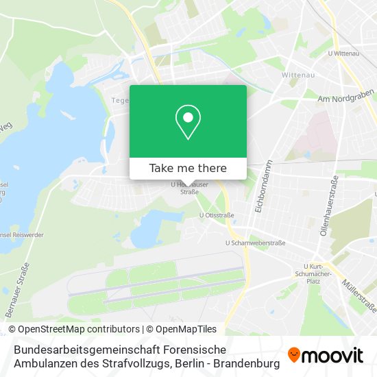 Bundesarbeitsgemeinschaft Forensische Ambulanzen des Strafvollzugs map