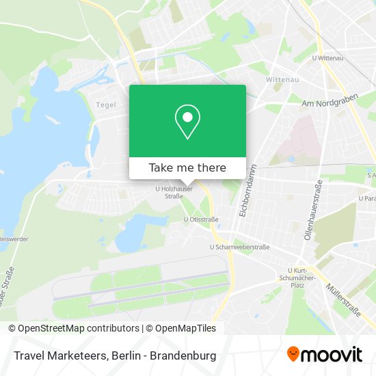 Карта Travel Marketeers