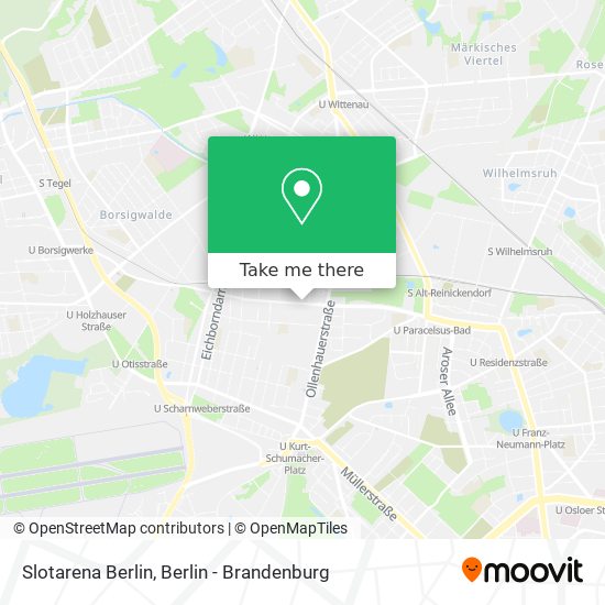 Slotarena Berlin map