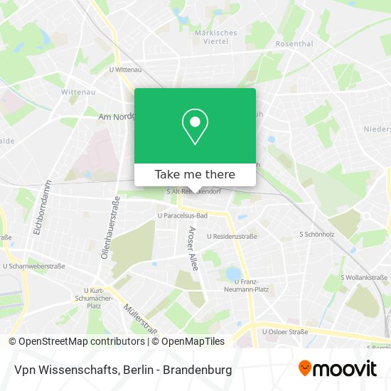 Vpn Wissenschafts map