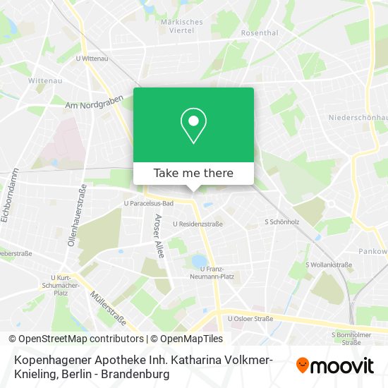 Kopenhagener Apotheke Inh. Katharina Volkmer-Knieling map