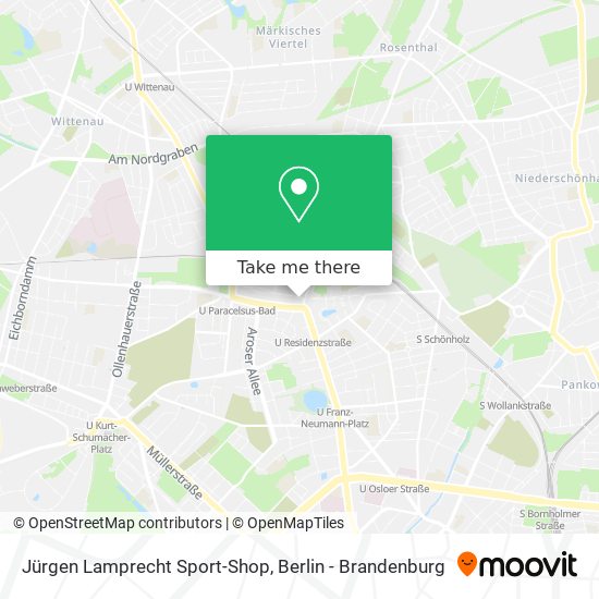 Карта Jürgen Lamprecht Sport-Shop