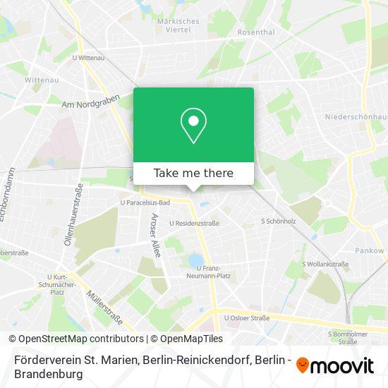 Förderverein St. Marien, Berlin-Reinickendorf map