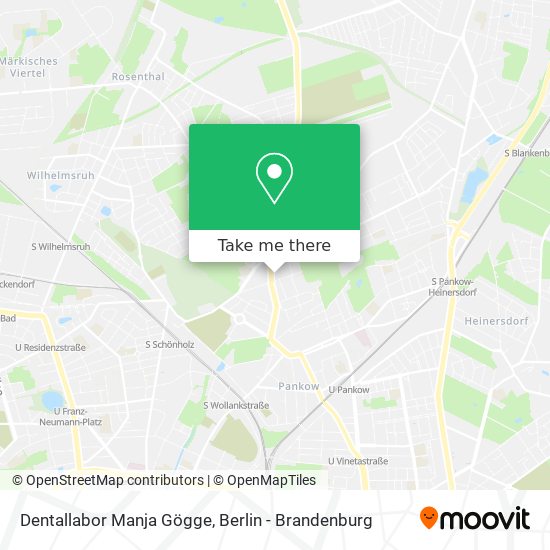 Dentallabor Manja Gögge map