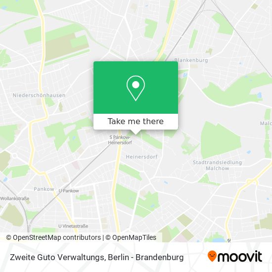 Zweite Guto Verwaltungs map