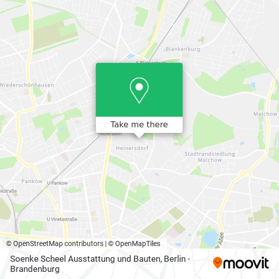 Карта Soenke Scheel Ausstattung und Bauten