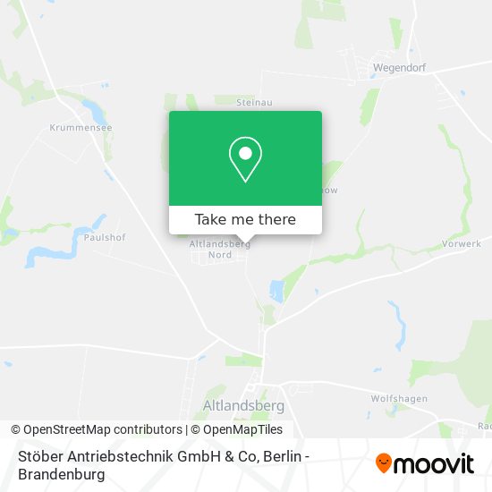 Stöber Antriebstechnik GmbH & Co map