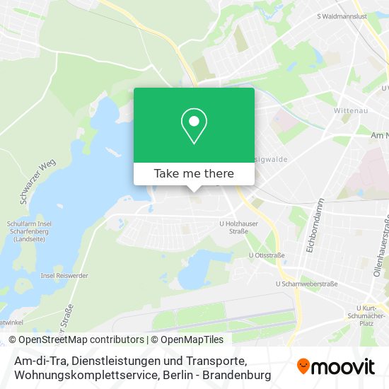 Am-di-Tra, Dienstleistungen und Transporte, Wohnungskomplettservice map