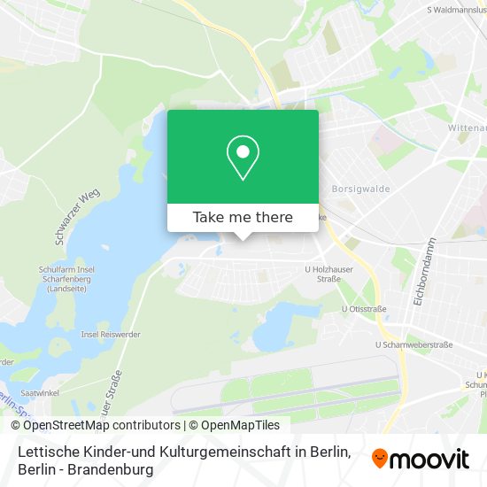 Карта Lettische Kinder-und Kulturgemeinschaft in Berlin