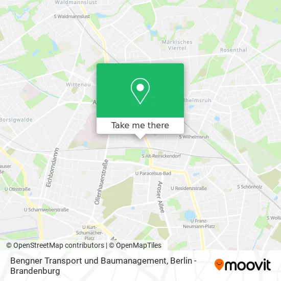 Карта Bengner Transport und Baumanagement