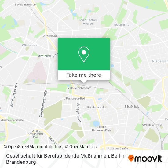 Gesellschaft für Berufsbildende Maßnahmen map