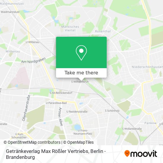 Getränkeverlag Max Rößler Vertriebs map