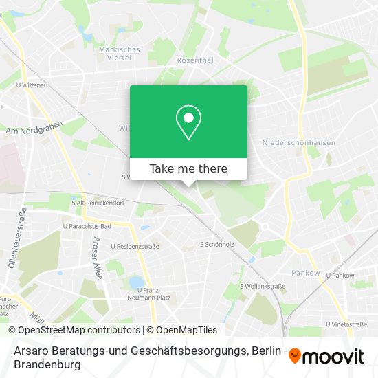 Arsaro Beratungs-und Geschäftsbesorgungs map