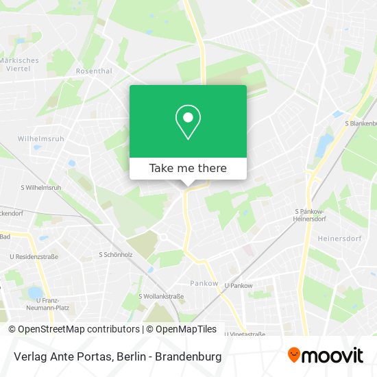 Verlag Ante Portas map