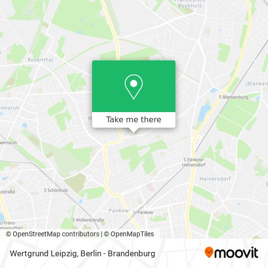 Карта Wertgrund Leipzig
