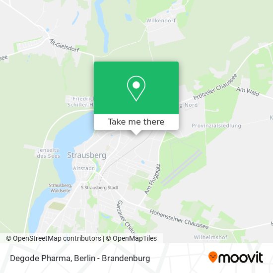 Degode Pharma map