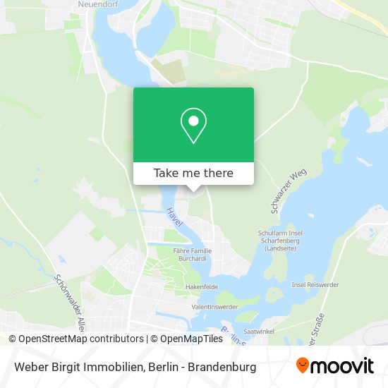 Карта Weber Birgit Immobilien