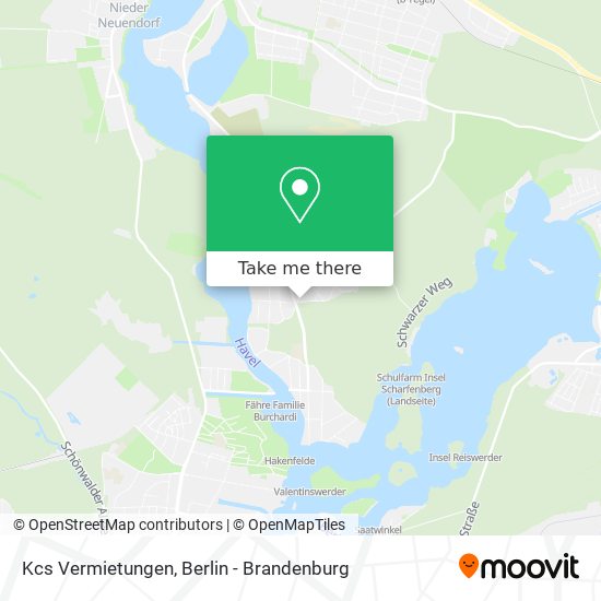 Карта Kcs Vermietungen